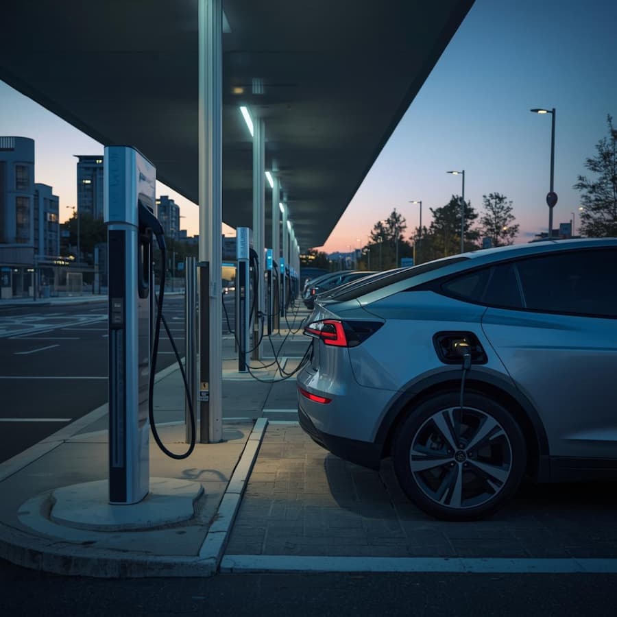 Puntos carga eléctrico instituciones Sevilla